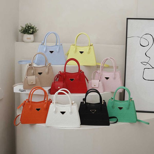 

luxury fashion bag new women trend mini embossed handheld small square simple net red shoulder oblique straddle baghigh