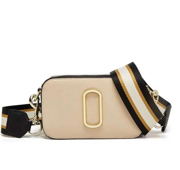 

famous totes marc jocobs snapscamera small crossbody purse women shoulder bags messenger cross body, Red;black