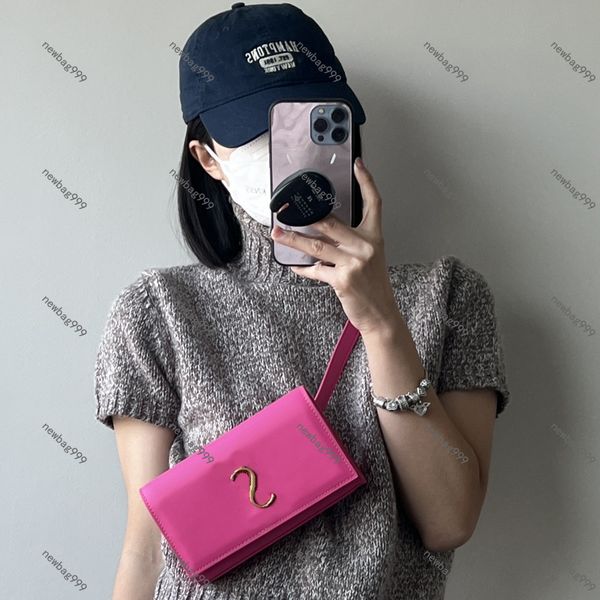 

2023 luxury designer cross body belt bags real calf leather waist bag gold hardware letter decoration women shoulder bags front flap handbag