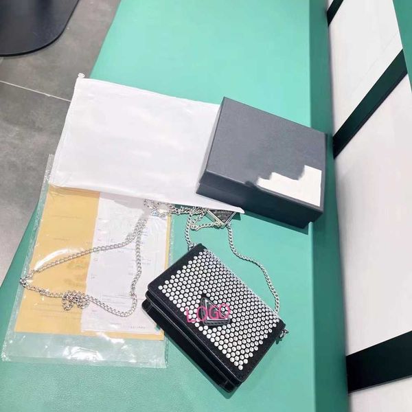 

70% 2023 luxury mini square new women's full diamond small change key single shoulder diagonal cross baghigh quality