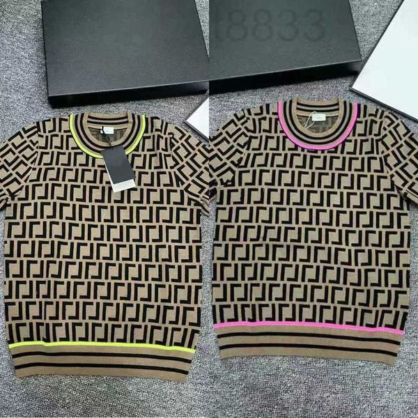 

women's t-shirt designer knit fashion phosphor letter f print short sleeves zcq2, White