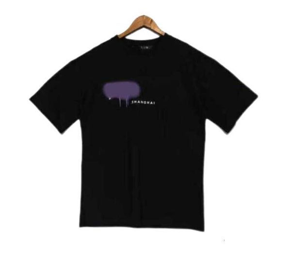 

men's t shirts tshirt palms palmangel city designer limited inkjet graffiti letter printing women's sailboat short-sleeved casual, White;black