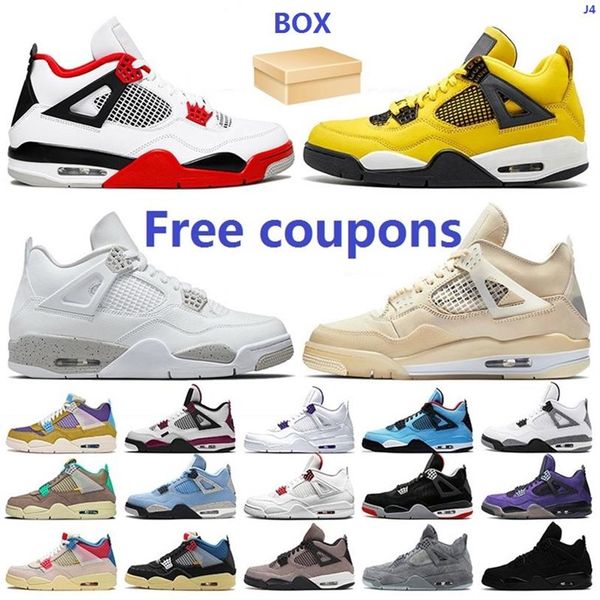 

whole 2021 men basketball shoes 4s 4 what the anthracite man shoe fashion breathable alternate white x sail bred oreo mens250g
