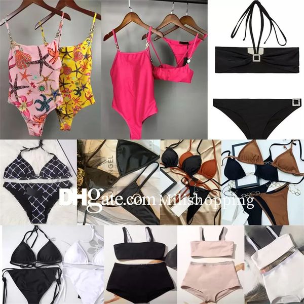 

women bikini swimwear push up luxury designer swimsuit bikinis set bathing suit beachwear swimming suit, Black