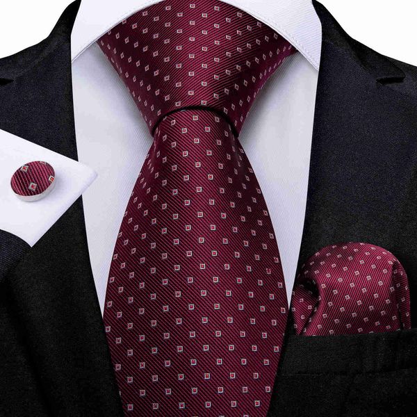 

neck ties 100 silk dot tie for men 8cm width necktie pocket square cufflinks set business wedding accessories mens gravatas gift dibangu j23, Blue;purple