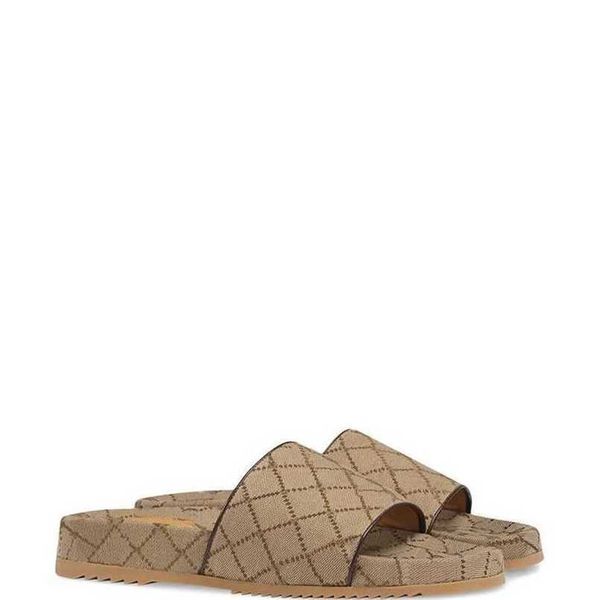 

italian luxury pool slides flat slippers fashion canvas slide sandalseq0g, Black