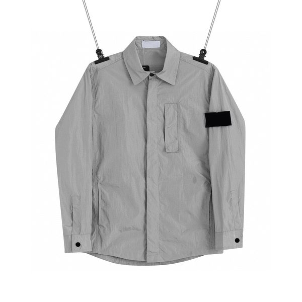 

jackets brand designer spring thin light style stone season new black gray islands nylon zip rleisure trendy casual coats toney is land mens, Black;brown