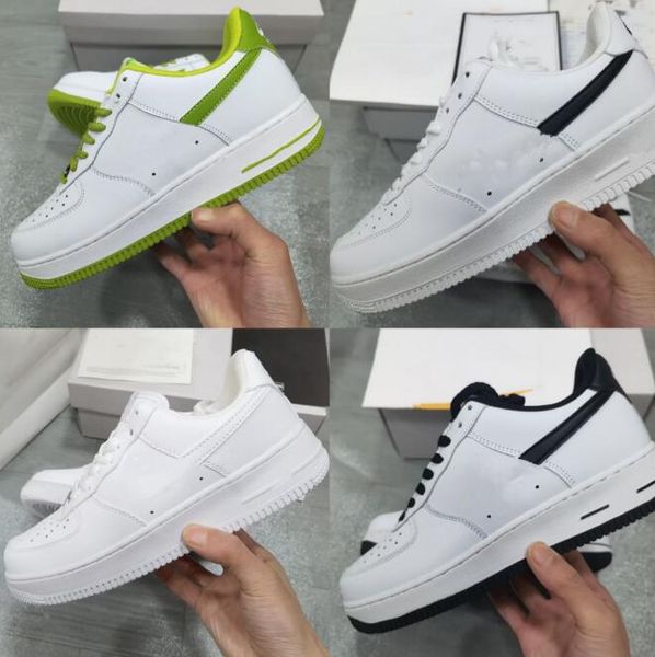 

designer new casual shoes outdoor men low skateboard shoes one 1 knit euro airs high women all white black wheat sports running j01