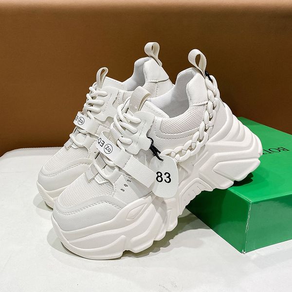 

dress shoes breathable platform shoes luxury shoes for women chains designer women's shoes light leisure walk shoes fashion women', Black
