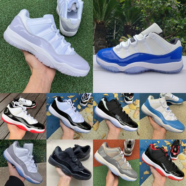 

jumpman 2023 11 11s cement grey basketball shoes men women cherry low bred cap and gown pure midnight navy gamma blue mens trainers sport sn