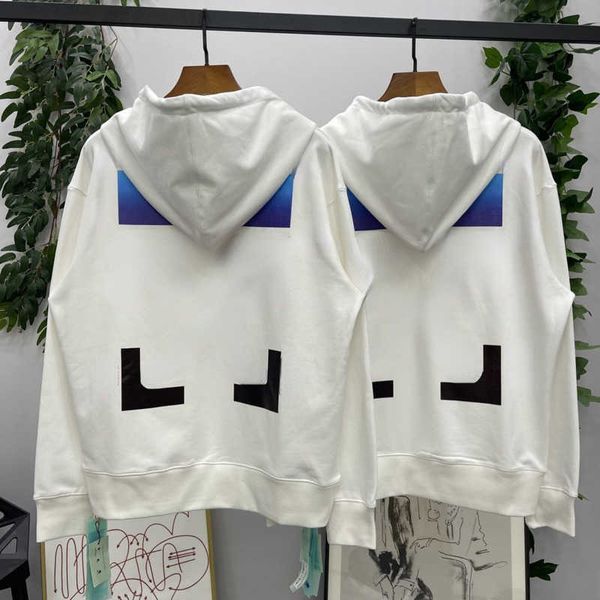 

luxury men's hoodie designer sweater back printed round neck pullover pure cotton breathable hoodie men women simple pullover jacket to, Black