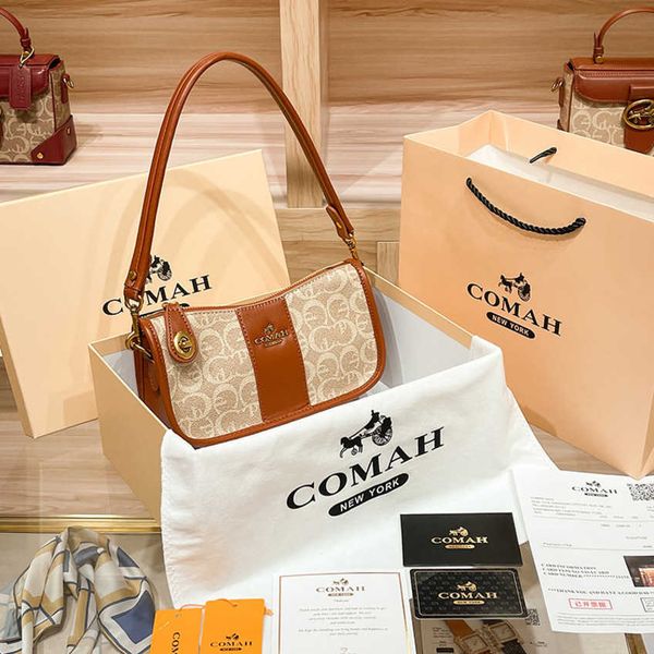 

2023 women bags light luxury single shoulder underarm crossbody portable small square bag 70%off factory handbags