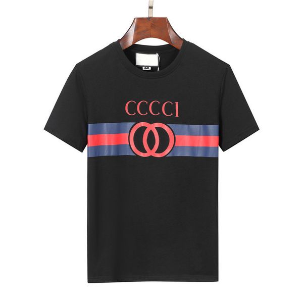 

23ss version double ball letter print t shirt fashion luxury designer for mens summer clothing t-shirt paris casual cotton tee t shirtslol, White;black