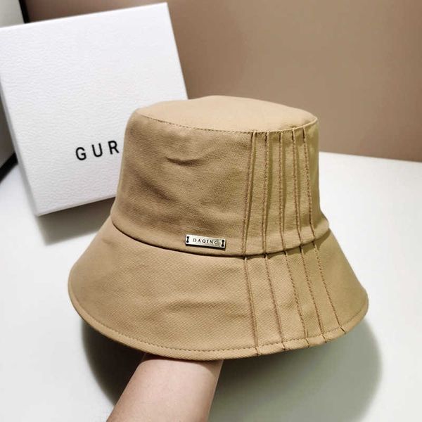 

wide brim hats 2022 bucket hats for women spring summer sun hat lady sun protection cotton casual hat fisherman's hat black panama hat, Blue;gray