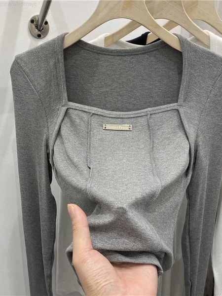 

summer women t shirt girls t-shirt woman clothes cotton slim tshirt female long sleeve crop spring tee skinny y2k 0225, White