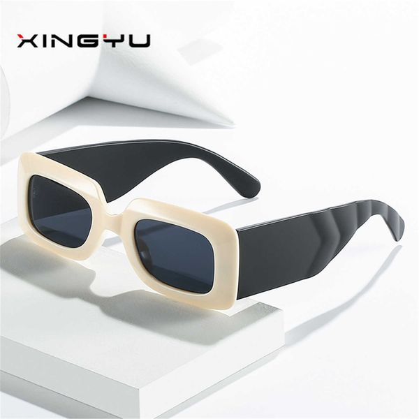 

men's and women's polarized sunglasses series trendy export sunglasses box thigh glasses, White;black