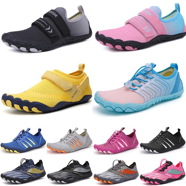 

men women water sports swimming water shoes black white grey blue red pink outdoor beach shoes 041