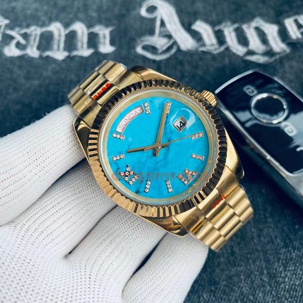 

mens high-end luxury designer watch fully automatic movement mechanical leisure business womens lovers can add sapphire waterproof, Slivery;black