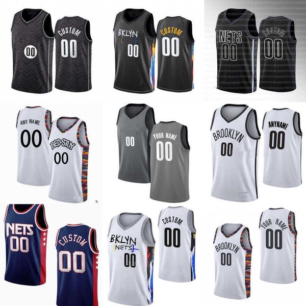 

men women youth brooklyn''nets''custom 7 kevin durant 11 kyrie irving 30 seth curry 1 t.j. warren 10 ben simmons basketb, Black;red