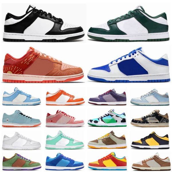 

2023 high shoesboots black white mens women sb running shoes dunkes low unc valentines day p dust dusty olive panda dunks lows l epw
