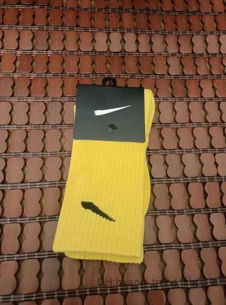 

wholesale socks men's women stockings pure cotton 10 colors sport sockings letter nk print 58, Black