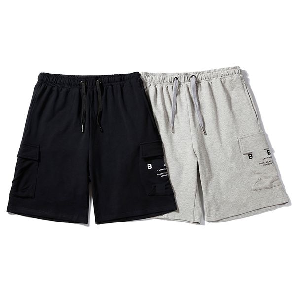 

2023 men's shorts designer summer female men's striped shorts elegant swimming shorts leisure sports gym quick-drying men's b, White;black