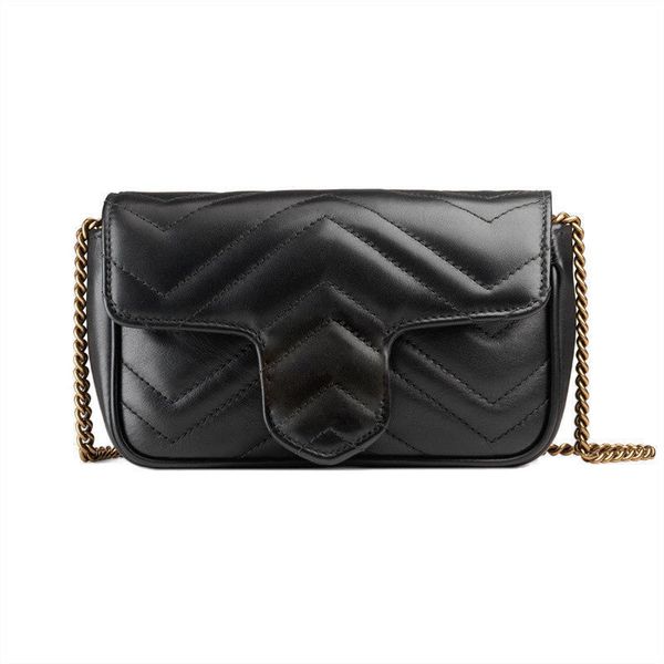 

wallet chain bag clamshell design spring luxury designer handbag classic logo fashion one shoulder bag women crossbody bag underarm bag