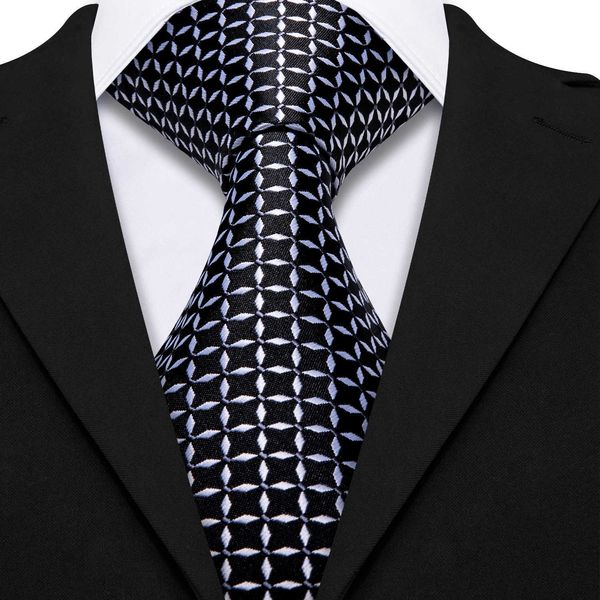 

neck ties men tie classic black plaid necktie casual silk tie jacquard tie handkerchief cufflinks set wedding party business barry wang, Blue;purple