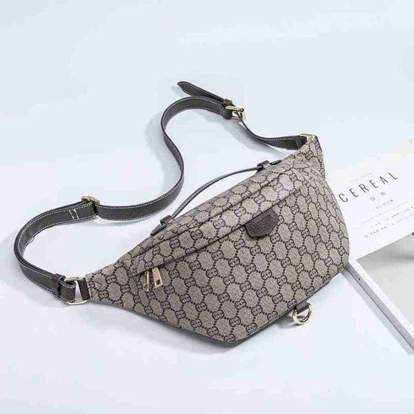 

2023 new luxury fashion bag trendy simple waist casual versatile one chesthigh