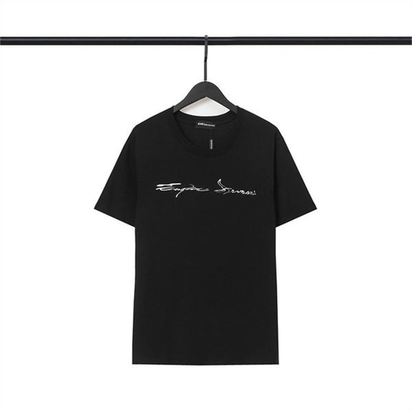 

luxury mens designer t shirt black red letter printed shirts short sleeve fashion brand designer tees m-3xl pm105, White;black