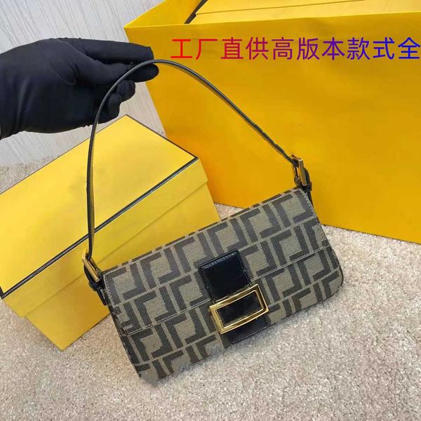 

70 2023 luxury small staff straight high version small monster womens baghigh quality