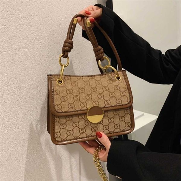 

2023 new luxury fashion bag women single messenger chain niche armpithigh