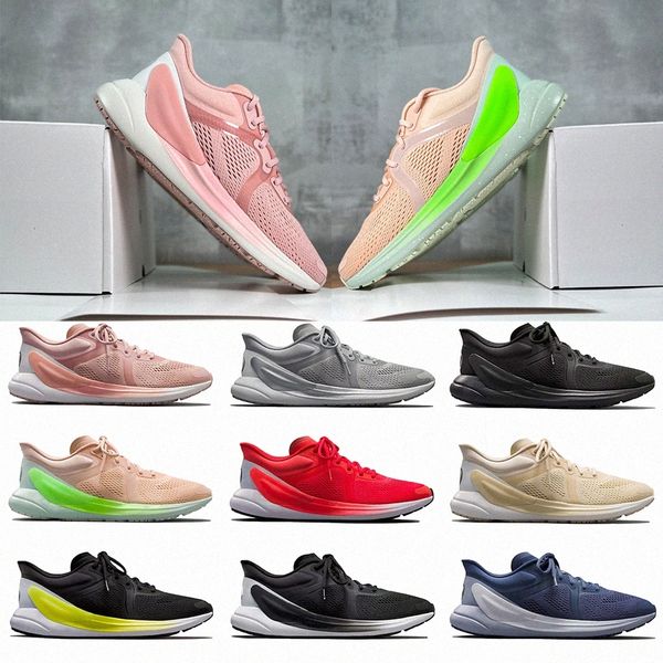 

designer blissfeel womens running shoes training girl lady lemon thick foam material comfortable foot wrapping yoga climb mountains tpu snea