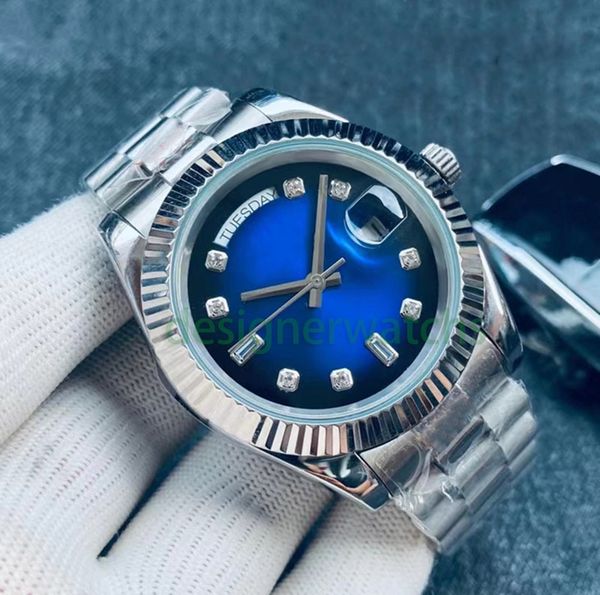 

mens watch luxury designer mechanical watch stainless steel strap elegant noble classic womens watch can add waterproof sapphire glass, Slivery;brown