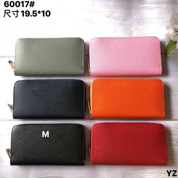 

wholesale market 2023 luxury horizontal square cross pattern in recycled leather folding zipper solid black wallethigh quality