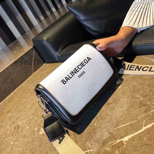 

2023 new luxury fashion bag summer small versatile wide strap simple onewomen'shigh