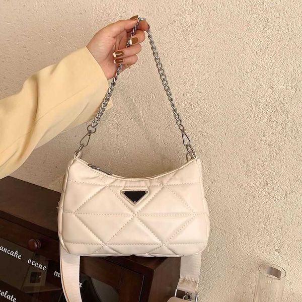 

luxury fashion bag new chain women's solid color one shoulder crossbody underarm baghigh