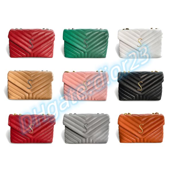 

minimalist stylish loulou shoulder bag luxury designer large shape flap chain handbag women's men's purse classic retro clutch lea
