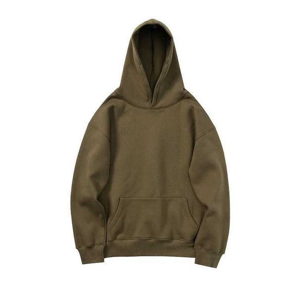 

men's sweater hoodie oversize silhouette fall shoulder camel pullover kd66, Black