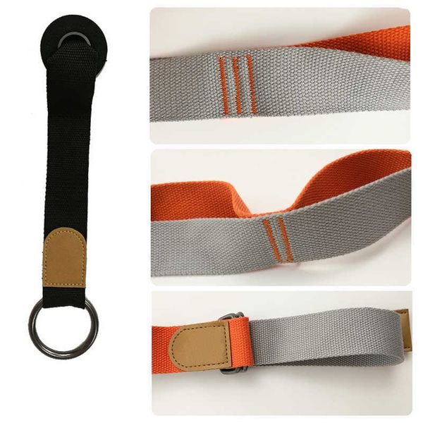 

yoga stripes door flexibility trainer legs stretch belt gymnastics stretching stretcher slackline belt for ballet cheer dance yoga strap rop