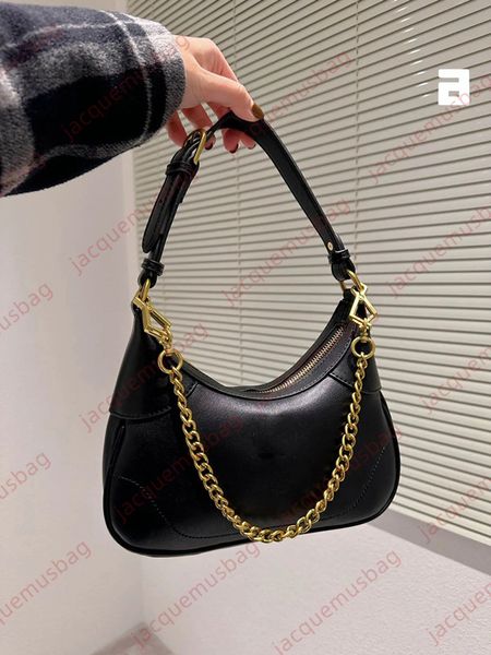 

womens shoulder bags handbags pu genuine leather aphrodite luxury designer bag metal letter meniscus new lady armpit bag corss body handbag