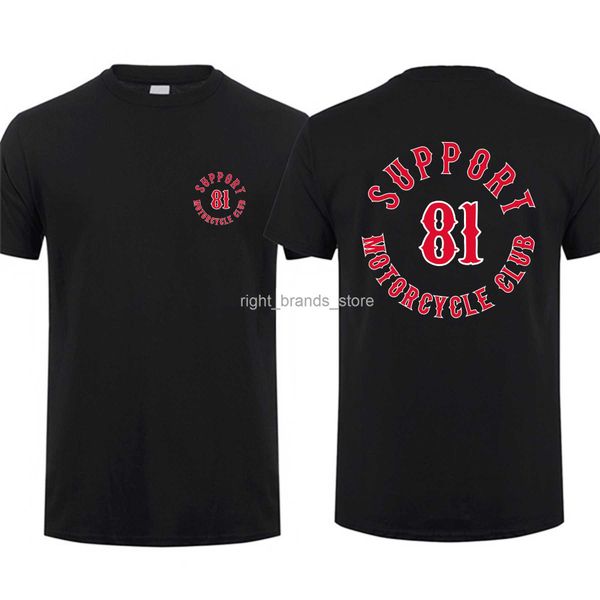

men's t-shirts kaus kasual menakjubkan kaus pria sangat besar esensi helm malaikat mendukung 81 persaudaraan kaus pria pakaian jalanan, White;black