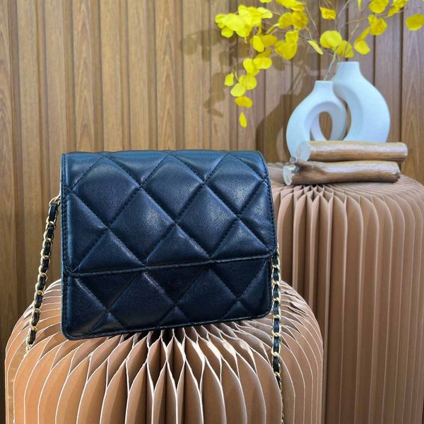 

early spring classic mini flip bag diamond lattice gold tone metal diagonal shoulder chain large capacity multi purpose womens outdoor shopp