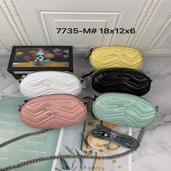

70% 2023 new shoulder bag waist new women's dual-purpose single shoulder messenger makaron chain bag-7735high