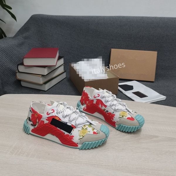 

2023 fashionable flat bottom comfortable lace up luxury designer shoes casual shoes canvas real leather sneakers, Black