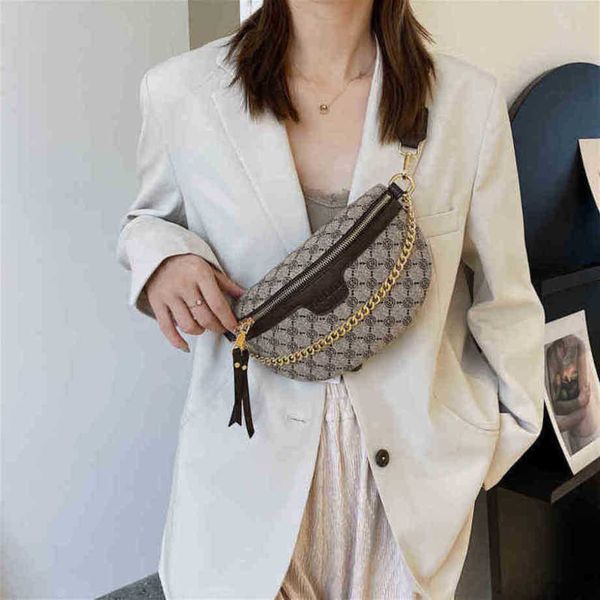 

luxury handbag net red versatile chest ins street tide diagonal cross broadbandhigh