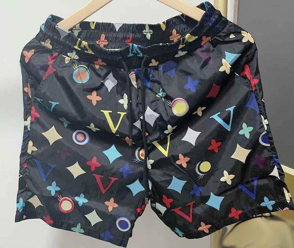

2023 summer fashion beach pants new designer short quick dry swimwear printed board beach pants men's swimming shorts newborn, White;black