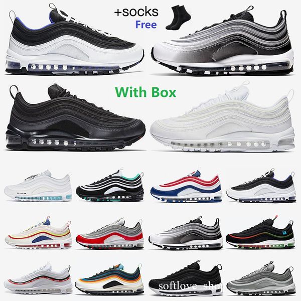 

running shoes men women sean wotherspoon triple black silver bullet gold south beach ghost mens sports sneakers, White;red