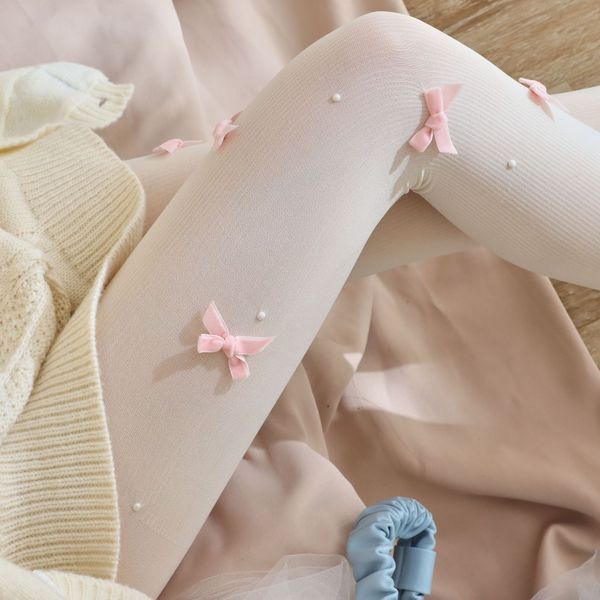 

women butterly tights socks fishnet floral pantyhose high waist stockings 100d f204, Black;white