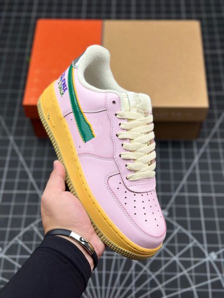 

2023 athletics running shoes outdoor designer 1 low 07 feel lets talk girls boys pink tan orange-blue lifestyles casual shoes